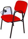 Ver imagem 2 de Cadeira Universitária para Auditórios Linha Hotel Vermelho