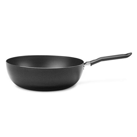 Panela Wok Ebony 28 Cm Antiaderente Brinox 7190/467