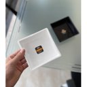 Ver imagem 2 de 4 Travessas Pequenas 230ml Tigelas Retangulares Brancas para Servir Coza Plástico