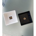 Ver imagem 4 de 4 Travessas Pequenas 230ml Tigelas Retangulares Brancas para Servir Coza Plástico