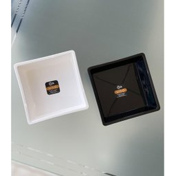 4 Travessas Pequenas 230ml Tigelas Retangulares Brancas para Servir Coza Plástico - 4