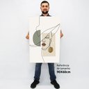 Ver imagem 2 de Quadro Decorativo em Canvas Abstrato Elegance TACOLADO PAPEL DE PAREDE Moldura Flutuante 4,5cm Freij