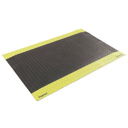 Tapete Antifadiga Industrial 80cm x 1,20m Preto Kapazi - 2