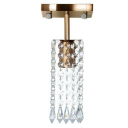 Lustre Clearcrillic Cristal Acrílico Quadrado Cobre - 3