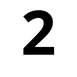 Numero Chapa 125mm Acm Preto Comfortdoor - 1