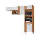 Ver imagem 2 de Cozinha Compacta Vitória 240cm - Cinamomo/branco Aramóveis