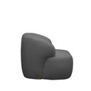 Ver imagem 7 de Kit 2 Poltronas Decorativas Charlote Sala de Estar Base Fixa Bouclê Grafite G88 - Gran Belo
