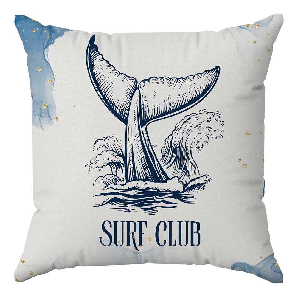 Kit 3 Capas Almofadas Decorativas Praia Surf 45x45 Id Decor - 4