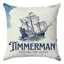 Ver imagem 3 de Kit 3 Capas Almofadas Decorativas Praia Surf 45x45 Id Decor