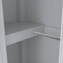 Ver imagem 7 de Quarto Modulado Adapt 7 Portas 3 Gavetas MDP Branco Kappesberg