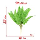 Ver imagem 4 de 12 Ramos Decoração Arranjo Samambaia Artificial 35cm