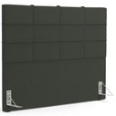 Ver imagem 1 de Cabeceira Cama Box Casal 140 cm Roma W01 Linho Verde Musgo - Lyam Lyam Decor