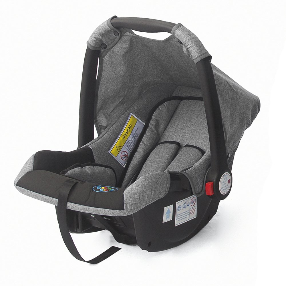 Bebê Conforto Cinza Victory Baby Style 0-13kg Seguro, Confortável e Prático para Viagens