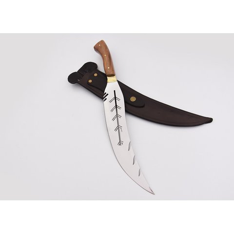 Faca Folha Aço Inox 420 10 Polegadas