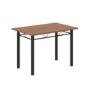 Ver imagem 4 de Conjunto Sala de Jantar com 4 Cadeiras Lívia Preto/Bege/Marrom