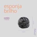 Ver imagem 3 de Esponja limpeza de aço inox brilho - Simplo