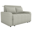 Ver imagem 2 de Sofa Cama 2 Lugares 138 Cm Amora Tecido Pompeia G504 Bege Milani Store