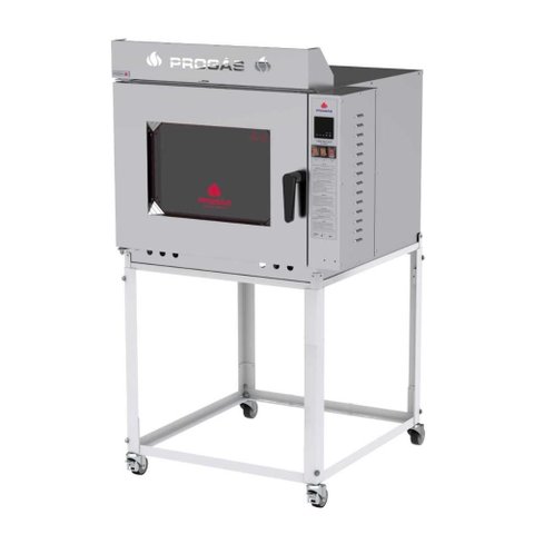 Forno Turbo 5 Esteiras Elétrico Prp-5000e Inox 380v - Progás