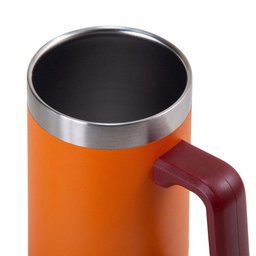 Caneca Térmica para Cerveja Laranja 709 Ml Termopro - 4