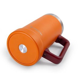 Caneca Térmica para Cerveja Laranja 709 Ml Termopro - 6