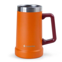 Caneca Térmica para Cerveja Laranja 709 Ml Termopro - 1
