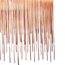 Ver imagem 2 de Arandela Voile Rose Gold (c)32cm (l)8cm (a)26cm 1x8w 3000k 400lm - Bb017