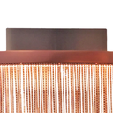 Ver imagem 1 de Arandela Voile Rose Gold (c)32cm (l)8cm (a)26cm 1x8w 3000k 400lm - Bb017
