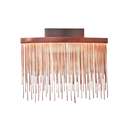 Ver imagem 5 de Arandela Voile Rose Gold (c)32cm (l)8cm (a)26cm 1x8w 3000k 400lm - Bb017