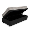 Ver imagem 2 de Cama Box Baú com Colchão de Molas Ensacadas Ortobom Airtech Springpocket Solteiro 88cm