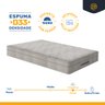 Cama Box Baú Solteiro Branca + Colchão Molas Ensacadas Ortobom Airtech Springpocket - 4