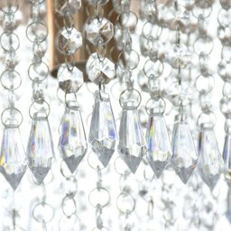 Lustre Pendente De Cristal Acrílico Manucrillic Cobre - 3