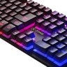 Teclado Gamer Rgb X-Zone Gts-01 Usb Padrao Abnt2 - 4