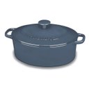 Ver imagem 1 de Cuisinart Caçarola Oval Ferro Fundido Esmaltado 5,2l Azul Provençal