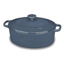 Ver imagem 2 de Cuisinart Caçarola Oval Ferro Fundido Esmaltado 5,2l Azul Provençal