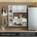 Ver imagem 5 de Armário de Cozinha Compacta 120cm Branco Easy Madesa