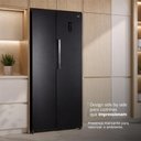 Ver imagem 7 de Geladeira Side By Side Frost Free 564 L Hq Inverter Airflow Cooling Black Inox Hq-564SBSFFS
