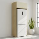 Ver imagem 3 de Lateral Acabamento Refrigerador Nanda TM1224 Nature