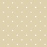 Papel De Parede Poa Bolinhas Brancas Fundo Dourado 310x58cm - 1
