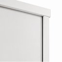 Ver imagem 3 de Porta Correr Lisa Prime Trilho Embutido Branco Concha 82 x 210 Direito Rodam