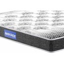 Ver imagem 3 de Cama Box Casal: Colchão Espuma Probel Guarda Costas Resistente + Base CRC Courano White(138x188)