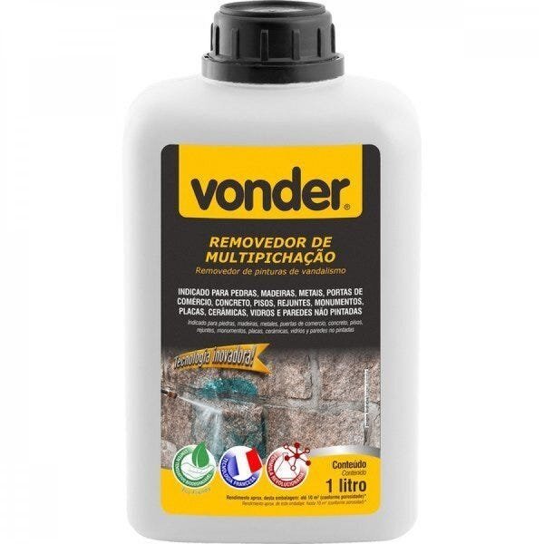 Removedor de multipichação biodegradável 1 litro Vonder - 1