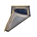 Ver imagem 3 de Tapete Persa Royal Azul 100x150cm Fio Acetinado - Ideal para Quarto e Sala