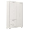 Ver mais imagens de Quarto de Bebê Zaki e Berço Americano Evolution 4 em 1 Branco Acetinado - Reller