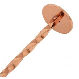 Kit 6 Colher Bailarina Revestimento de Bronze 27 Cm - Mimo - 3