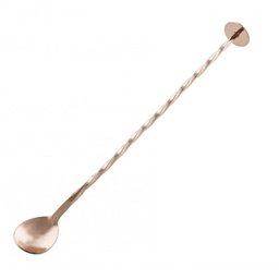 Kit 6 Colher Bailarina Revestimento de Bronze 27 Cm - Mimo - 1