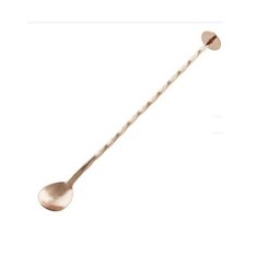 Kit 6 Colher Bailarina Revestimento de Bronze 27 Cm - Mimo - 6