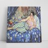 Quadro Suzanne Valadon o Quarto Azul Canvas 60x60cm - 1