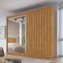 Ver imagem 1 de Guarda Roupa Casal 100% Mdf 2 Portas 4 Gavetas - Atlanta - Made Marcs