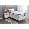 Cama Box Solteiro Americanflex Topázio Gel com Pillow Top e Molas Ensacadas 67x88x188 c - 2