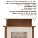 Ver imagem 4 de Mesa de Apoio Mdf Sala 43 Cm 4677 Cinamomo Off White Arly